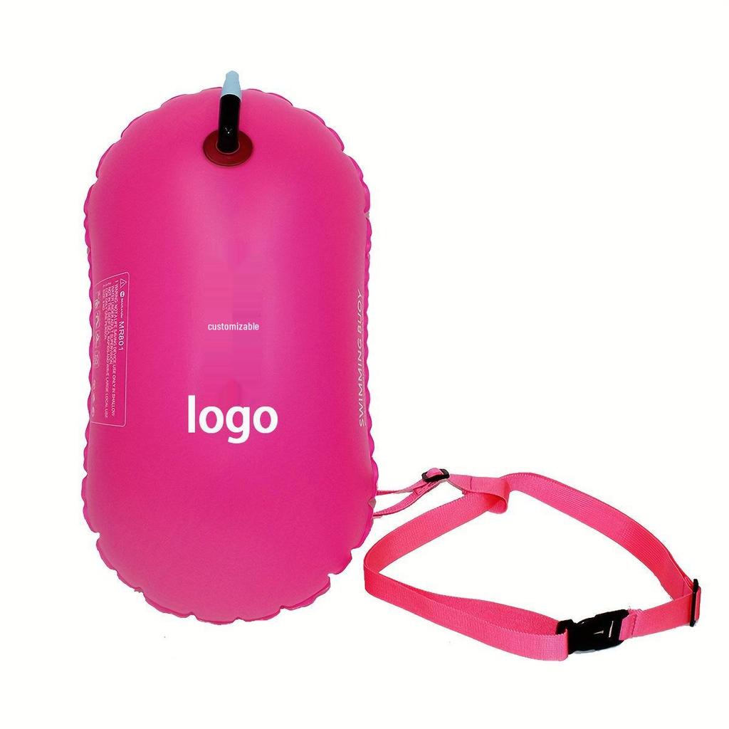 Inflatable Outdoor Adult Swim Buoy with Single Airbag