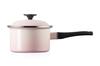 Le Creuset Emaillert Gryte med ett håndtak EOS Kasserolle 16 cm Skjellrosa [Autorisert japansk produkt]