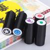 Plastic Golf Stamp Long Lasting Quick Drying Random Pattern Ball Stamper Golf Equipment