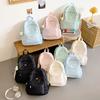 Schoolbag New Fresh and High-value Polka Dot Backpack Female Student Schoolbag Cute Simple Casual Large-capacity Backpack