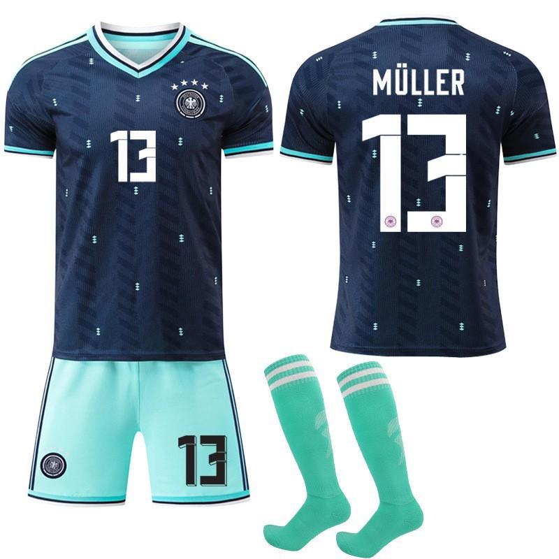 2627 Allemagne Extérieur Coupe du Monde N°. 8 Cross Jersey 7 Hafertz 10 Musiara Combinaison Uniforme de Football Homme