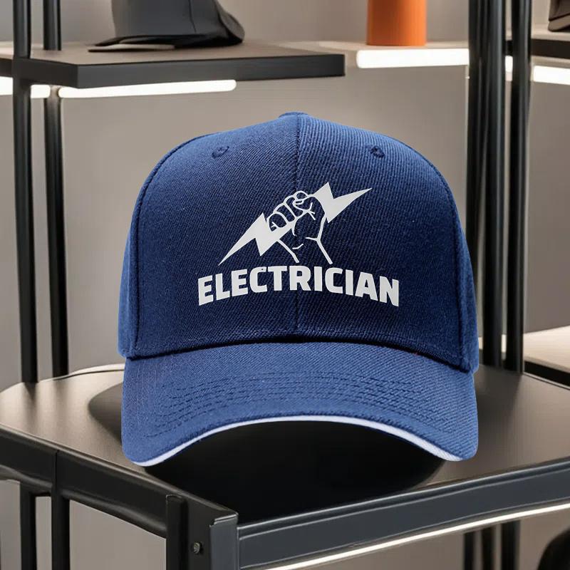 Fell in Love with an Electrical Engineer  Adjustable Lightweight Dad Hat Featuring a Power Graphic PrintBlack Unisex Work Cap