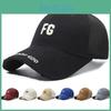 Letters Fg Embroidery Baseball Cap Outdoor Sports Breathable Gift Protection Sun