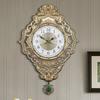 Europese Grote Wandklok Amerikaanse Stijl Restaurant Kwarts Klok Muurschildering Horloge Woonkamer Digitale Klok Huisdecoratie Artikelen