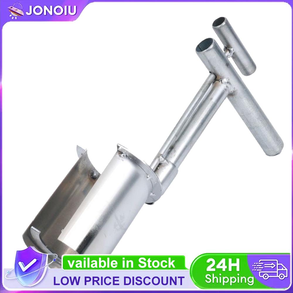 Plant And Fruit Tree Seedling Transplanter Stainless Steel Handheld Garden Barrel Transplanter Planting Tool China Mainland