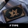 A1A2 Push Pull Tarot Cards Storage Box Portable Card Container Astrologys Trinkets Box Divination Card Storage Case