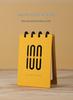 Kajie Gaokao 100-Day Countdown Calendar Book - Customizable, Detachable, & Writable for Students