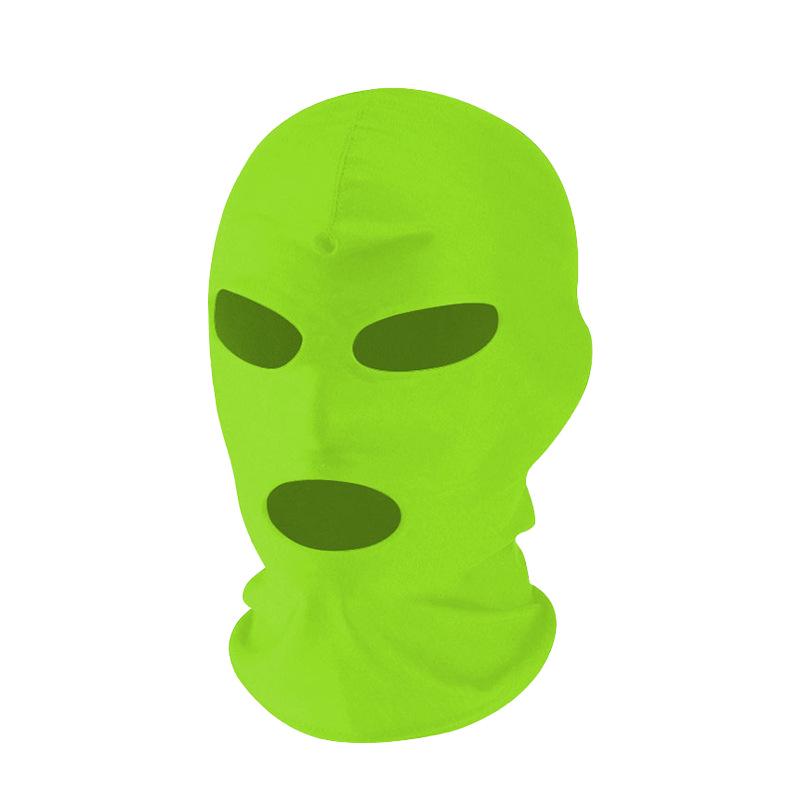 Breathable Summer Three-Hole Sunscreen Mask for Outdoor Cycling and Sun Protection