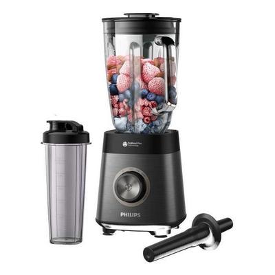 Batidora de vaso - PHILIPS - HR3041/00 - Serie 5000 con vaso portátil - 1200W -2L - Metal