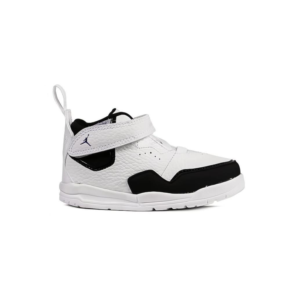 Jordan Courtside 23 Slip Resistant Cushioning Mid top Toddler Shoes White Black Infant And Toddler AQ7735-104