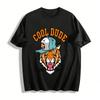 Cool Dude NY Tiger Print Streetwear Casual Athletic Men's T-Shirt Pure Cotton T-shirt