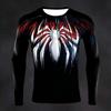 Unisex Casual Printed Long Sleeve T-Shirt for Men and Women, Relaxed Loose Fit Top