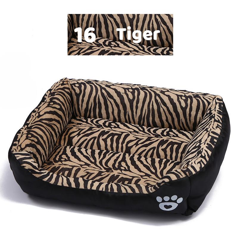 Square Comfortable Double Sided Available Large Pet Dog Sofa Bed 19 Colors Picture Memory Foam Pet Bed Solid Stocked