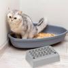 NonSlip Cats Litter Pan Step Mat For Small To Large Cats Easy To Clean Trapping Mat Step Stool for Kittens Litter Box
