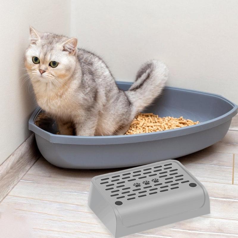 Stabile Katzenklo-Stufenplattform Mit Anti-Rutsch-Textur Einfach zu bedienende Rampe Stufenhocker für Katzen Katzentoilette Kätzchen Sicher