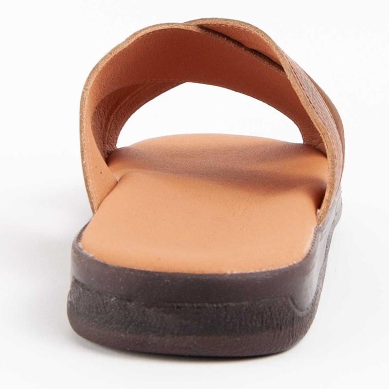 Sandalia De Piel Para Hombre. Purapiel Beira 102719