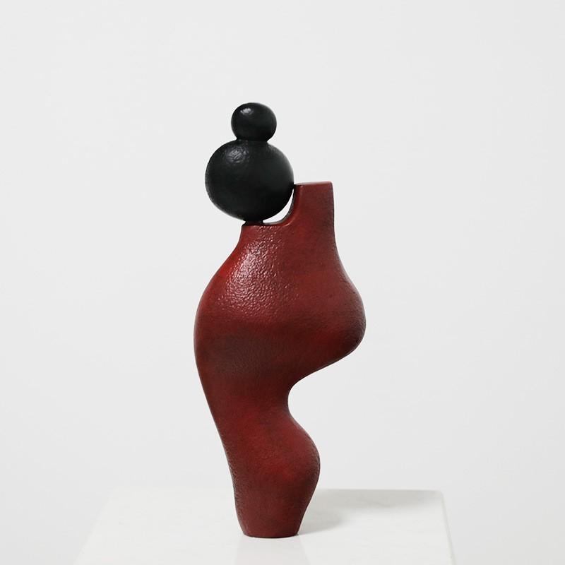 Modern Geometric Resin Art Decor Sculpture