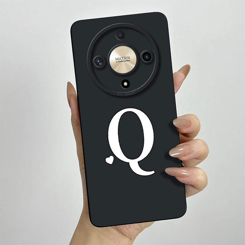 For Honor Magic5 Lite Case Magic 6 Lite Cute Couple Letters Cover Soft TPU Phone Case For Honor Magic6 Lite Magic 5 Lite Bumper