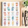 50PCS Ins Style Bottle Stickers Skateboard Laptop Art Picture Living Coffee Phone Coffee Decoration Luggage Case Art Sticker