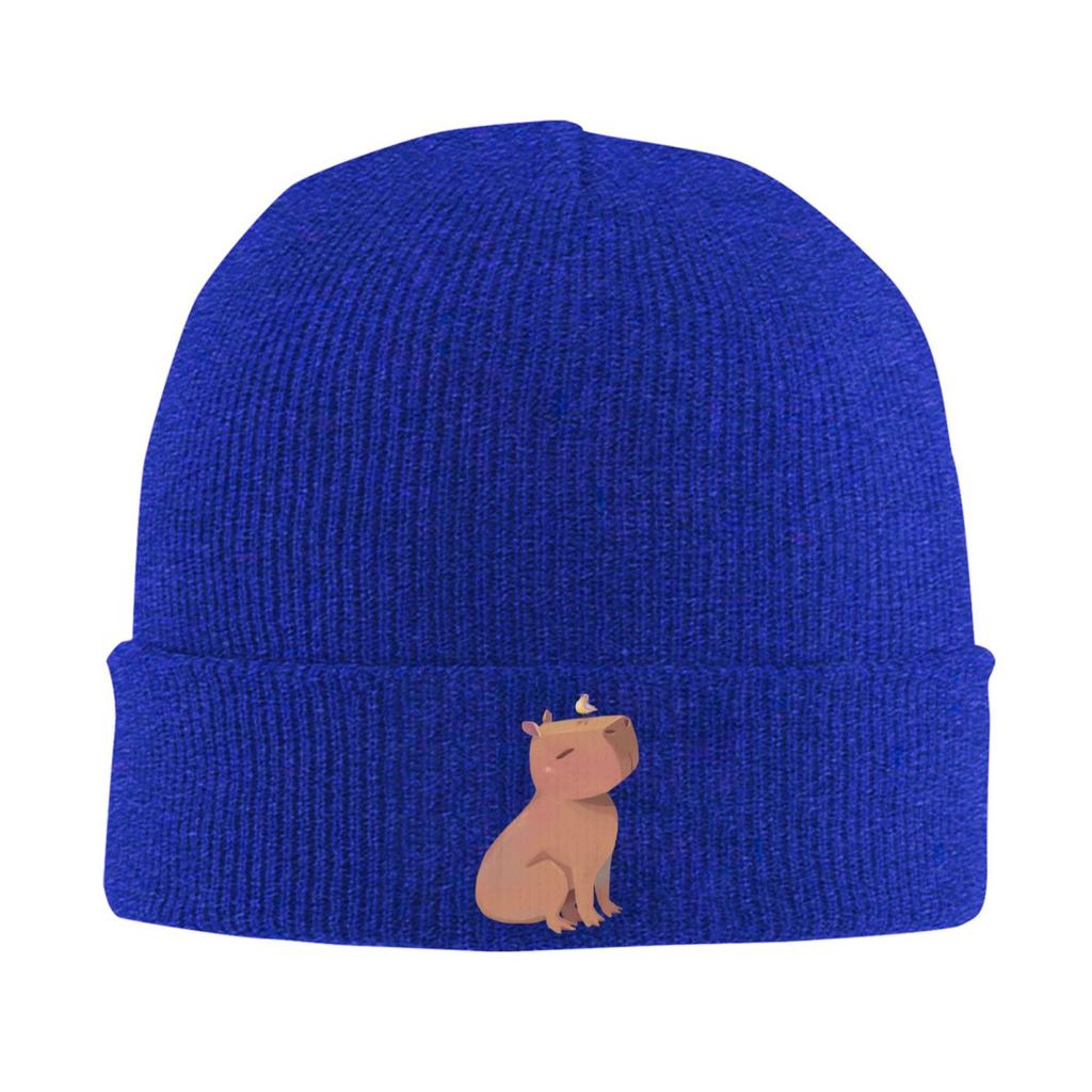 Capybara Print Autumn Hats Beanie Hats For Women Beanie Winter Soft Cozy Warm Stretch Thick Trendy Beanies Hats