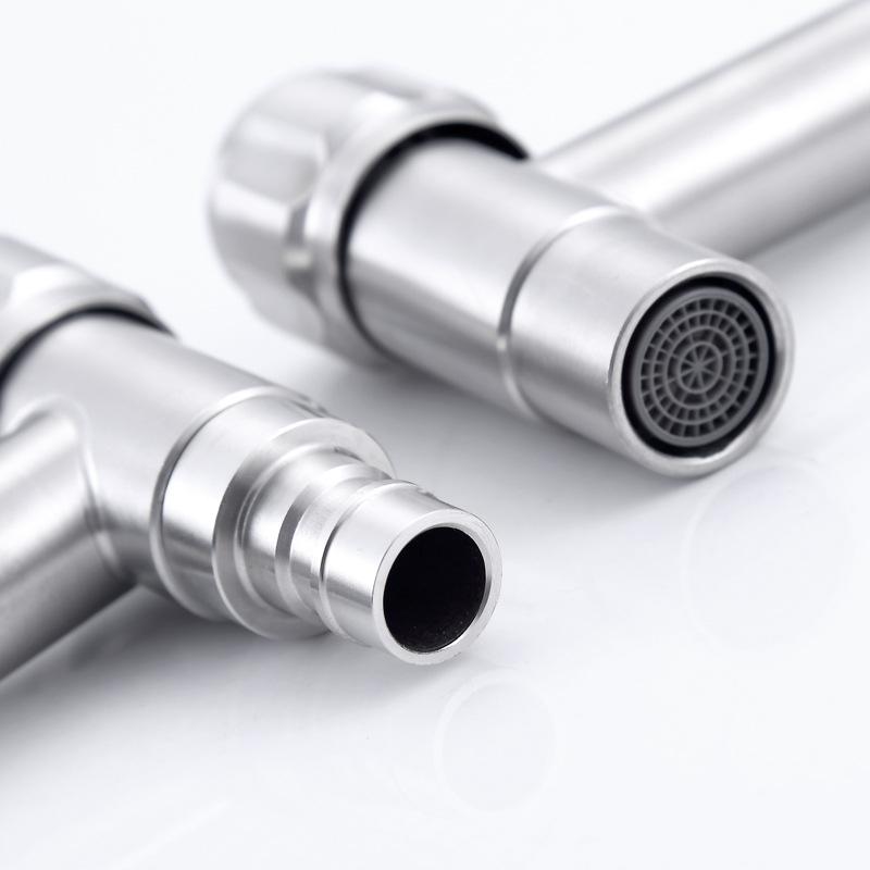 304 Stainless Steel Outdoor Single Cold Faucet Garden Bibcock Tap Bathroom Washing Machine Wall Mounted Taps Bibcock