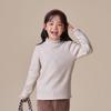 Huatiancai Girls' Semi-High Neck Pullover Knit Sweater