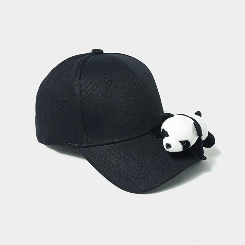 Popular Panda Dolls Baseball Caps For Teens Adult Breathable Cotton Baseball Hat Adjustable Hat For Daily Wear Sport Hat