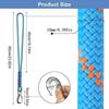 Heavy Duty Nylon Sling With Metal Hook - Wear-resistant - Suitable For Outdoor Hammocks, Tree Swings, And Patio Chairs