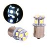 Pack of 2 White LED Brake Light Bulbs BA15S R5W 1156 5050 8SMD for Car