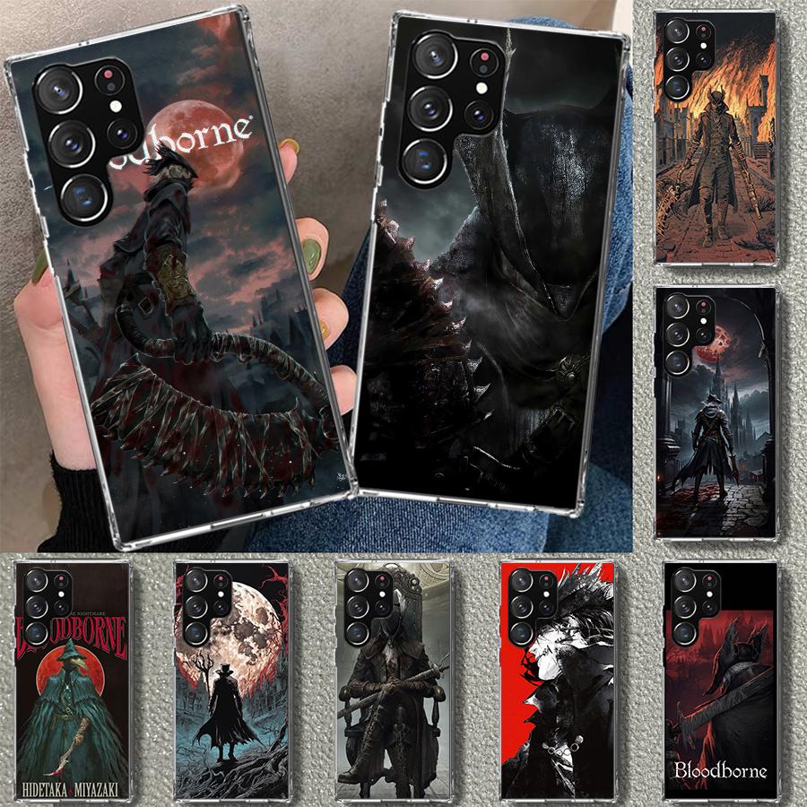 Bloodborne Game Phone Case Cover for Samsung Galaxy S26 S25 Edge S24 S23 Ultra S22 Plus S21 FE S20 + Art Customized Fundas Galax