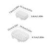 2pcs Japanese-style Dishwasher Small Items Basket White Cutlery Cleaning Basket  Chopstick