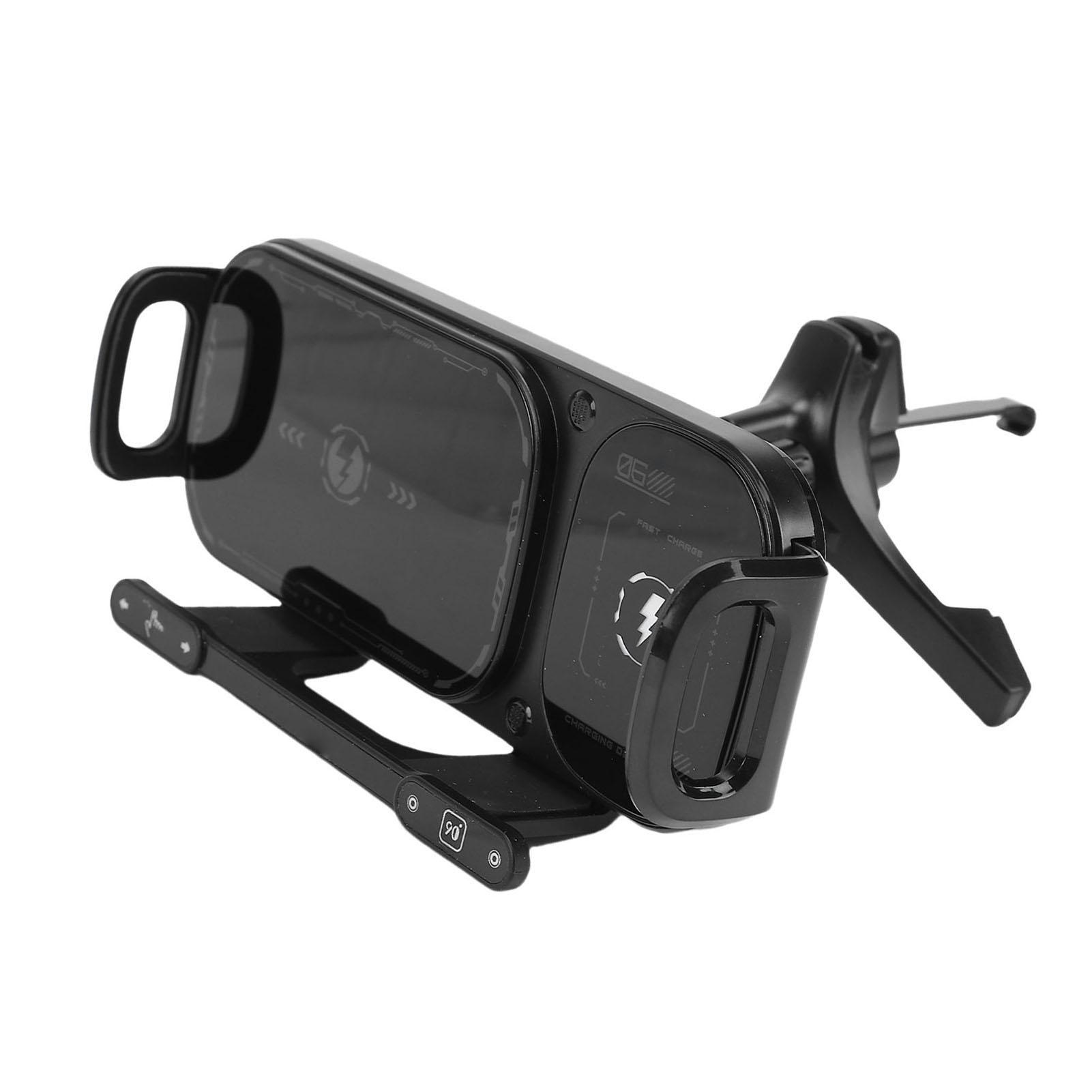 

Wireless Charging Rotating Car Mount High Intelligent 2 in 1 Auto Rotating Phone Holder Car Fast Charging for Driving