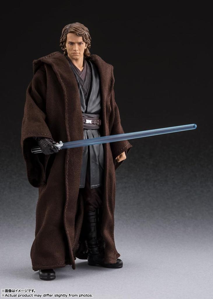 Tamashii Nations S.H. Figuarts Anakin Skywalker Classic Ver Star Wars Revenge of the Sith 150mm PVC ABS Fabric Movable Figure