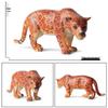 Wild Animal Figurine Set: Jaguar, Cheetah, African Leopard for Kids