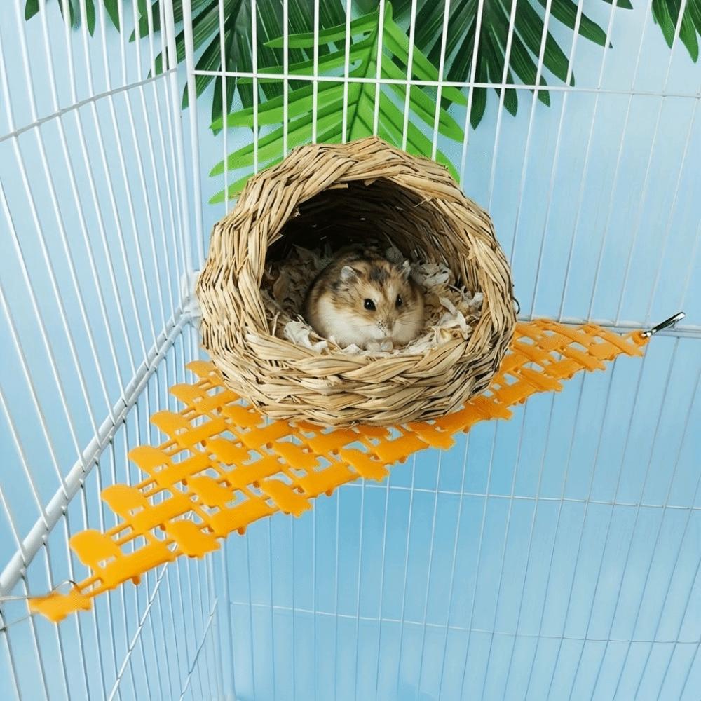 Atmungsaktive Papageien-Hängematten mit Haken Vogelkäfig-Zubehör Kleintier-Unterhaltung