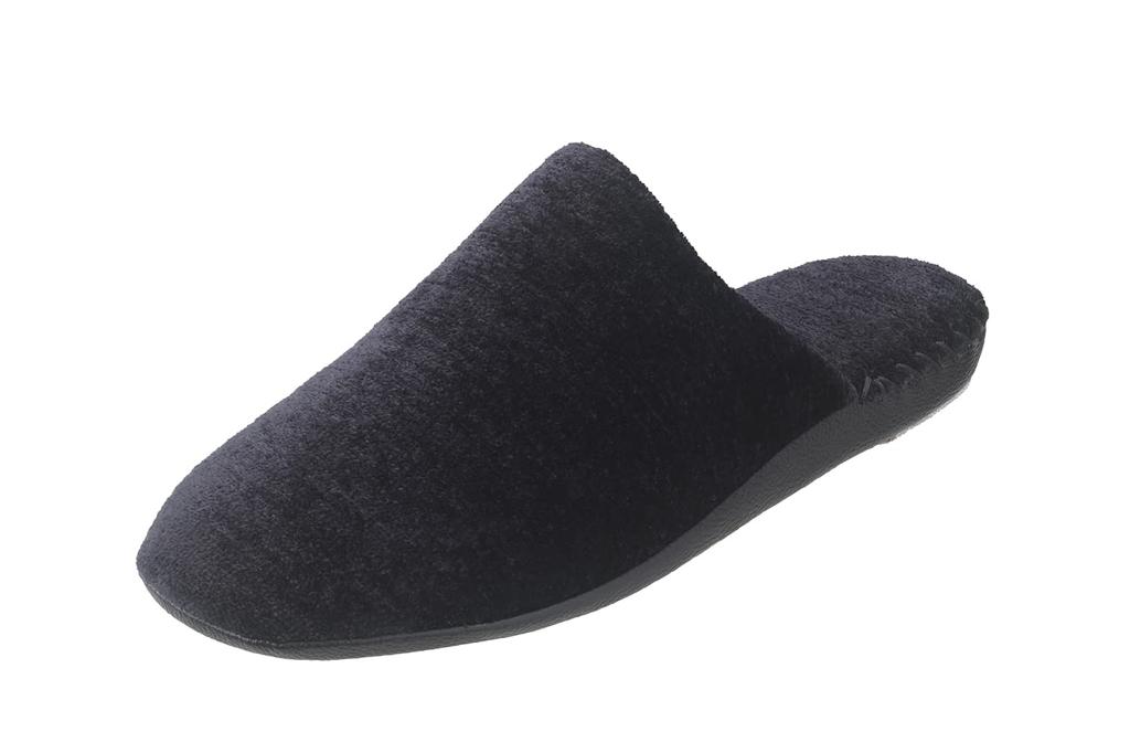 Pansy 9754 Antibacterial Flexible Indoor Size Black Men's Shoes, L,