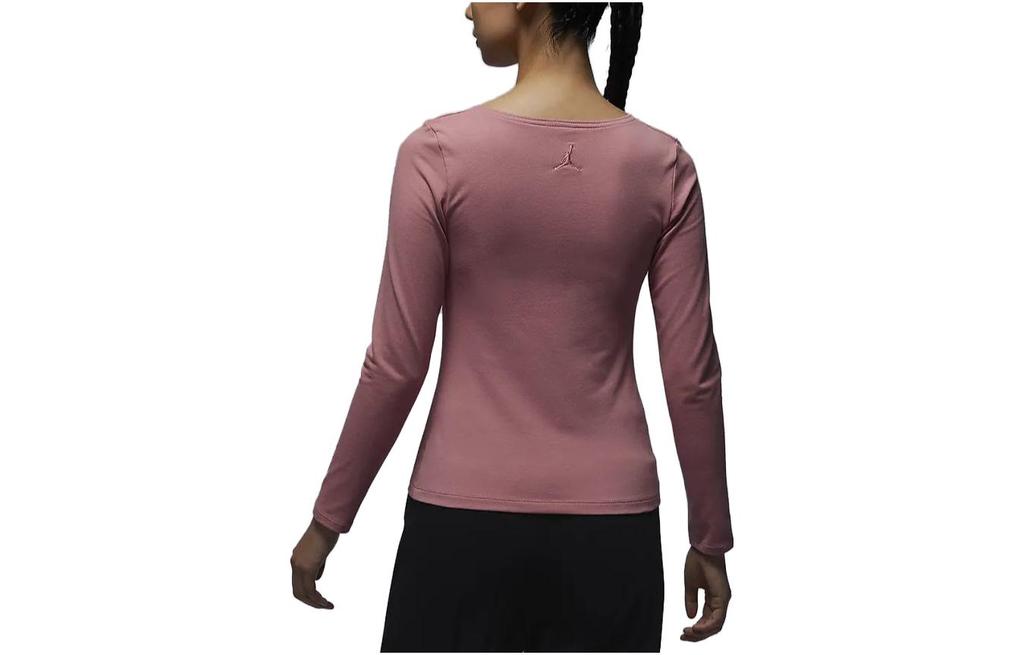 Jordan Regular Sleeve T Shirt Women's Stardust Red FB5201-618