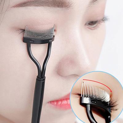 3-teiliges Wimperntrennkamm-Set für definierte Wimpern, charmante Brauen, Rostschutz-Styling, doppelköpfiges Augenbrauenpinsel-Set
