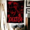 DEXTER Wall Tapestry Aesthetic Wall Hanging Printed Fabric Blanket Decorative Tapestries for Bedroom Living Room Home Decor