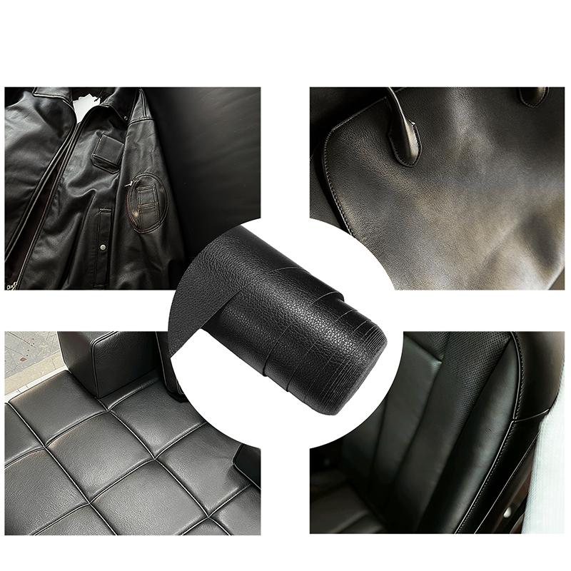 PU Leather Self Adhesive Patch Sticker, DIY Repair Decal for Sofa Bed Car Motorcycle Seat Leather Renew