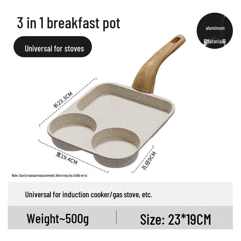 Yingtang 3-in-1 Non-Stick Breakfast Pan