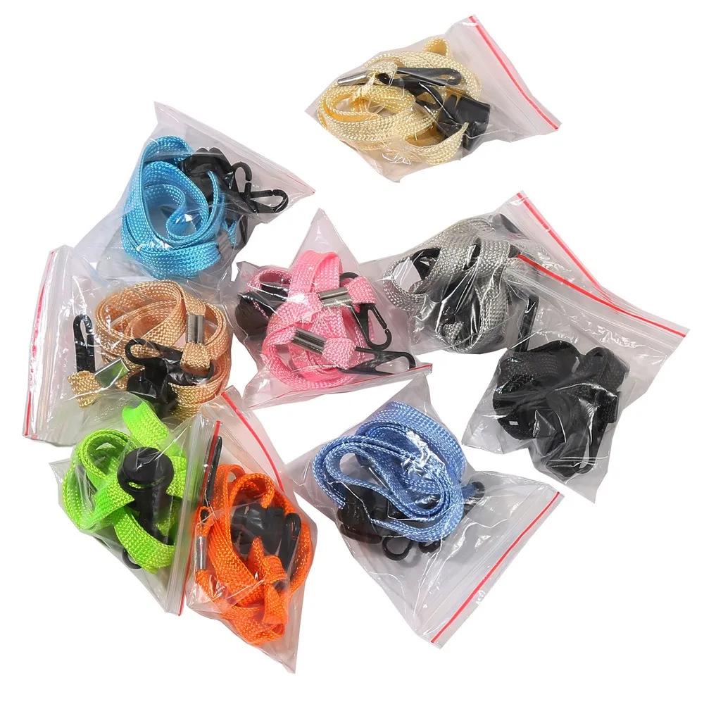 10pcs Quality 70cm Hat Chin Cord Anti-lost Multi-function Windproof Hat Strap Nylon Removable Adjusting Rope Sun Hat