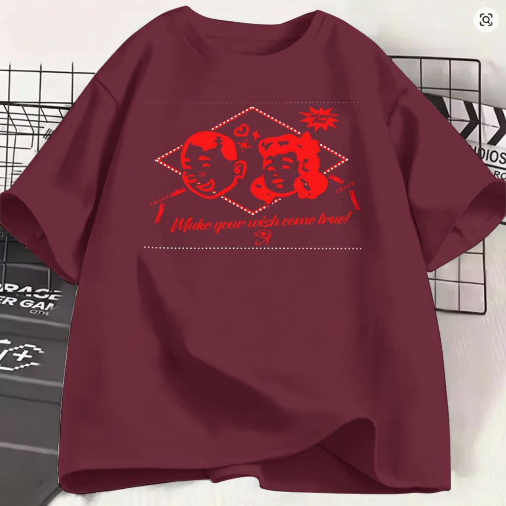 Obsession Film 2026 T-Shirt Sommer Ein Wunsch Weide Harajuku T-Shirts Unisex 100% Baumwolle Rundhals Oversize Oberteil T-Shirts Vintage Oberteile