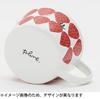 Tamahashi Plune Measuring Cup Mimicoco Enamel 450ml, Momo, MC-601
