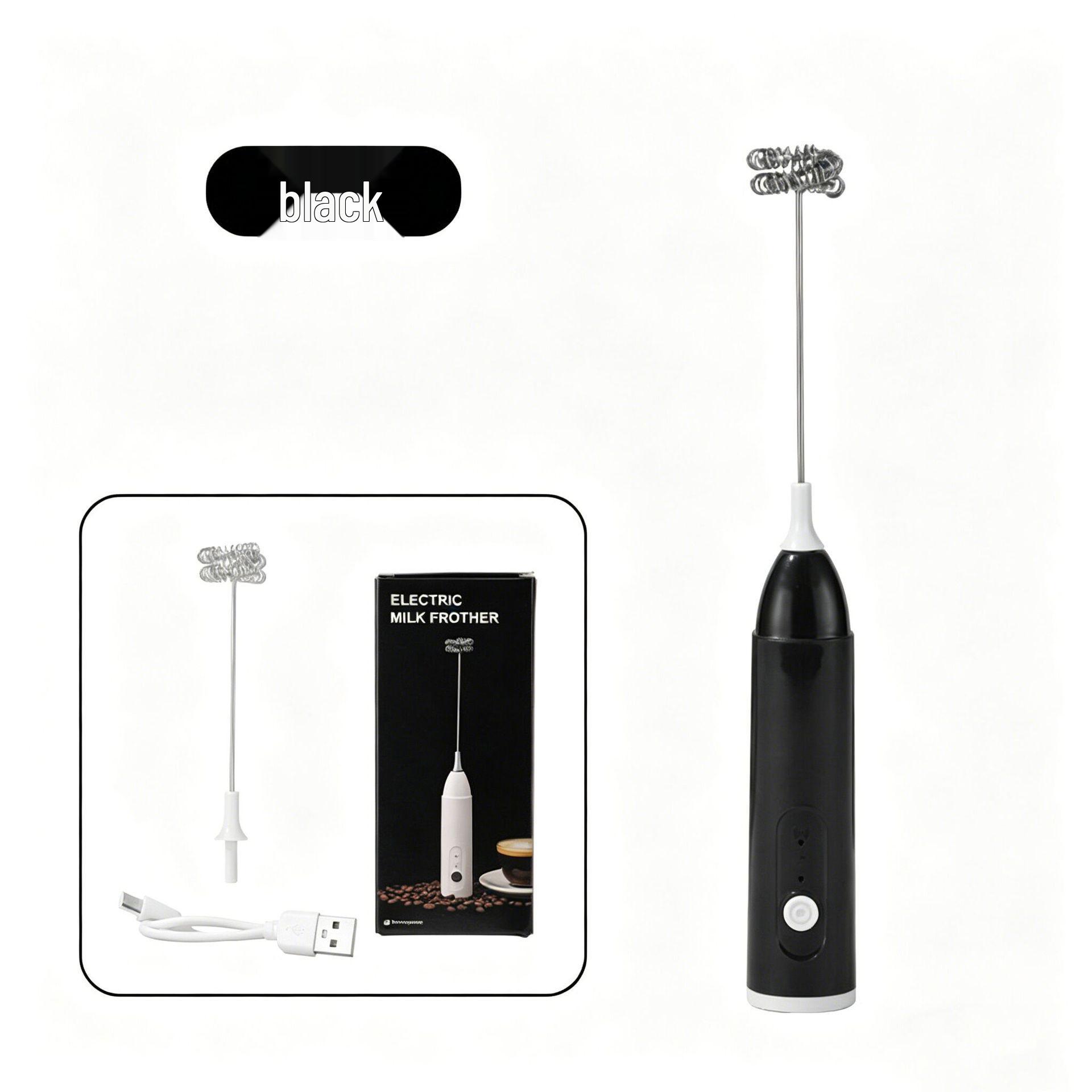 Wireless Electric Milk Frother with Stainless Steel Mixing Head - Hot Selling Coffee Frother.