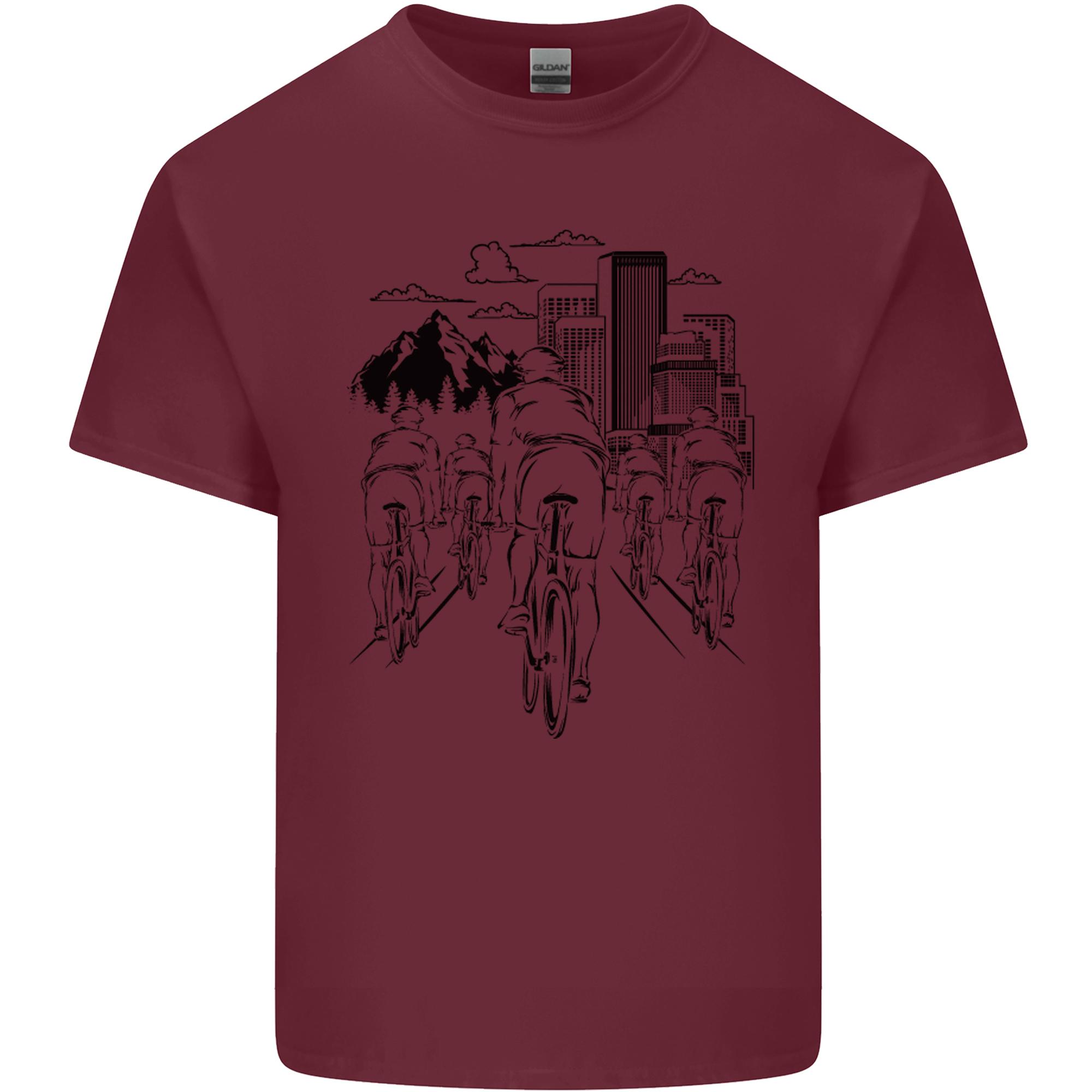 Bike Ride Cycling Cyclist Bicycle Road Mtb Unisexs Light Cotton Tshirt S