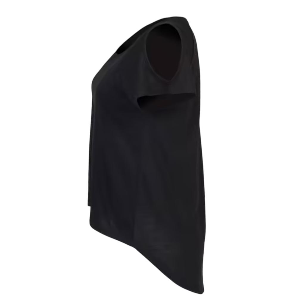 SF Women Womens/Ladies Drop Tail T-Shirt