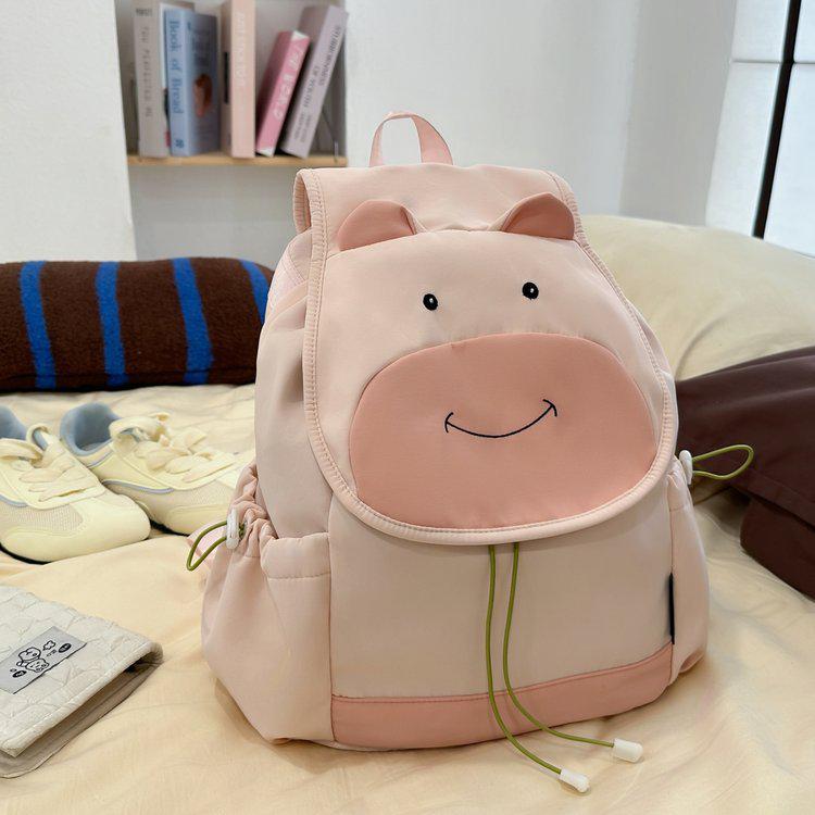 2025 New Cute Cartoon Schoolbag: Large Capacity Casual Backpack for Kindergarten & Elementary Girls