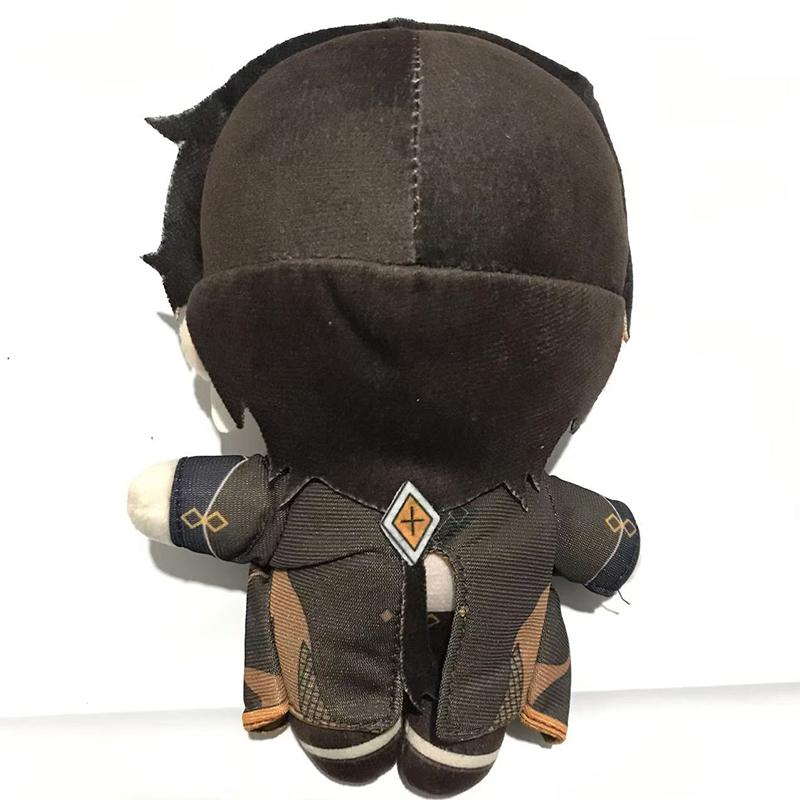 20cm Genshin Impact Zhong Li Plush Doll Pillows Cosplay Cartoon Props Accessories Adult Children Christmas Gifts