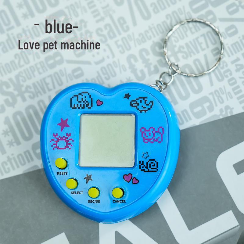 Cross-Border Mini Virtual Pet Game Console for Kids - Interactive Electronic Toy Pendant